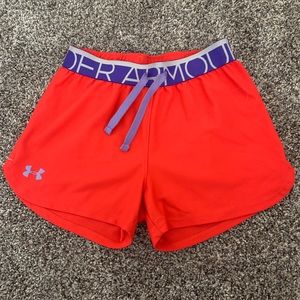 Under Armour Girls Play Up Shorts